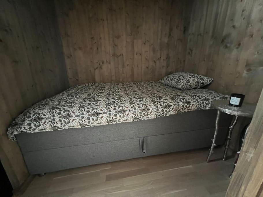 Attraktiv & Smart Funkishytte Pa Nes Strandhager. Årnes Zewnętrze zdjęcie
