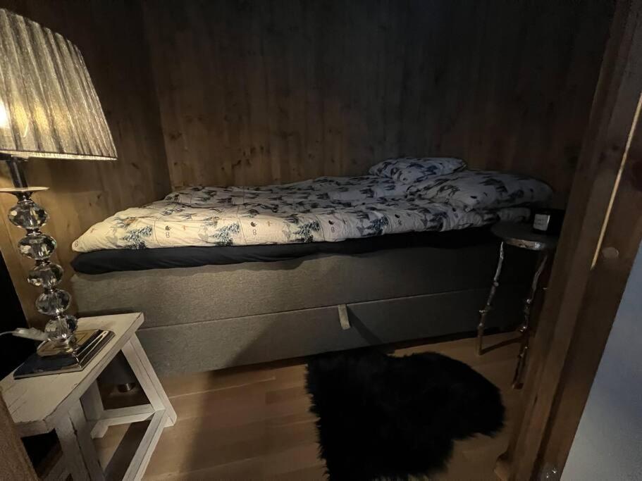 Attraktiv & Smart Funkishytte Pa Nes Strandhager. Årnes Zewnętrze zdjęcie