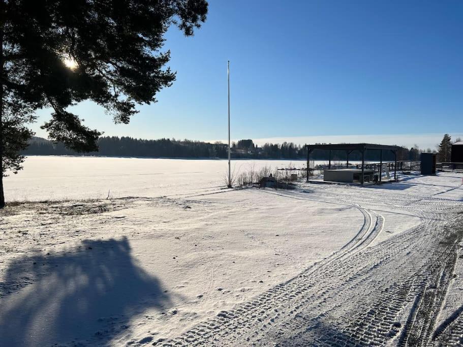 Attraktiv & Smart Funkishytte Pa Nes Strandhager. Årnes Zewnętrze zdjęcie